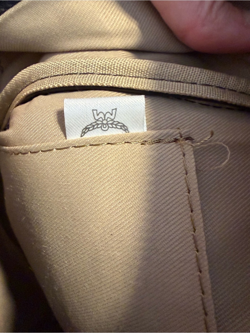 Authentic MCM Denim
Jacquard Backpack In Great Condition Pre-Owned - Picture 10 of 10